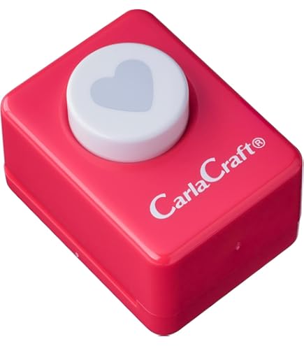 Amazon.co.jp: カール事務器 クラフトパンチ ハート ミドル